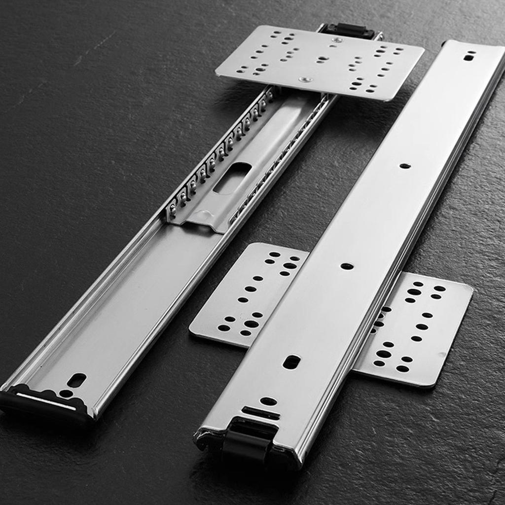 Trilhos de Porta Oculta Dobráveis Suaves e Silenciosos Mecanismo Deslizante para Porta de Armário para Armários de Cozinha e Armazenamento de Sala de Estar