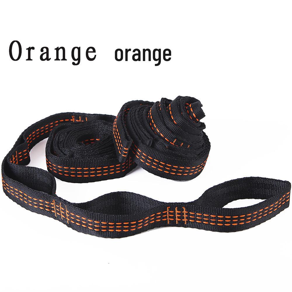 High-Strength Polyester Nylon Tree Hammock Straps with Multi-Ring Loop