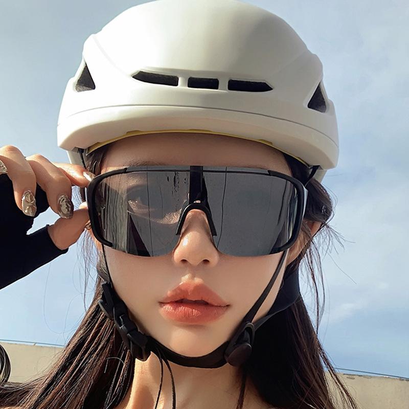 Vintage Style Women Sunglasses Big Size Wind Proof Outdoor Sun Glasses Men Women Bicycling Mountaineering Man Sunglass