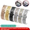 Urrem stålrem rustfrit stål mænd og kvinder rustfrit stål metalarmbånd sommerfuglelukke tilbehør armbånd 20mm