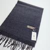 Used Unused *100% cashmere *Made in England *Dark gray *Muffler *Pure cashmere *Cashmere *Simple *Plain color *MADE IN ENGLAND