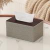 LIEI Leather Tissue Box