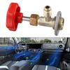 Bottle Opener Dispensing Valve Repair Tool For R134a For R134a A/C Metal+Plastic Red+Gold 1/4 SAE Long-Lasting