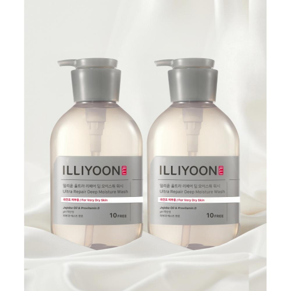 

Illiyoon Ultra Repair Deep Moisture Wash 500ml 2 Pack none