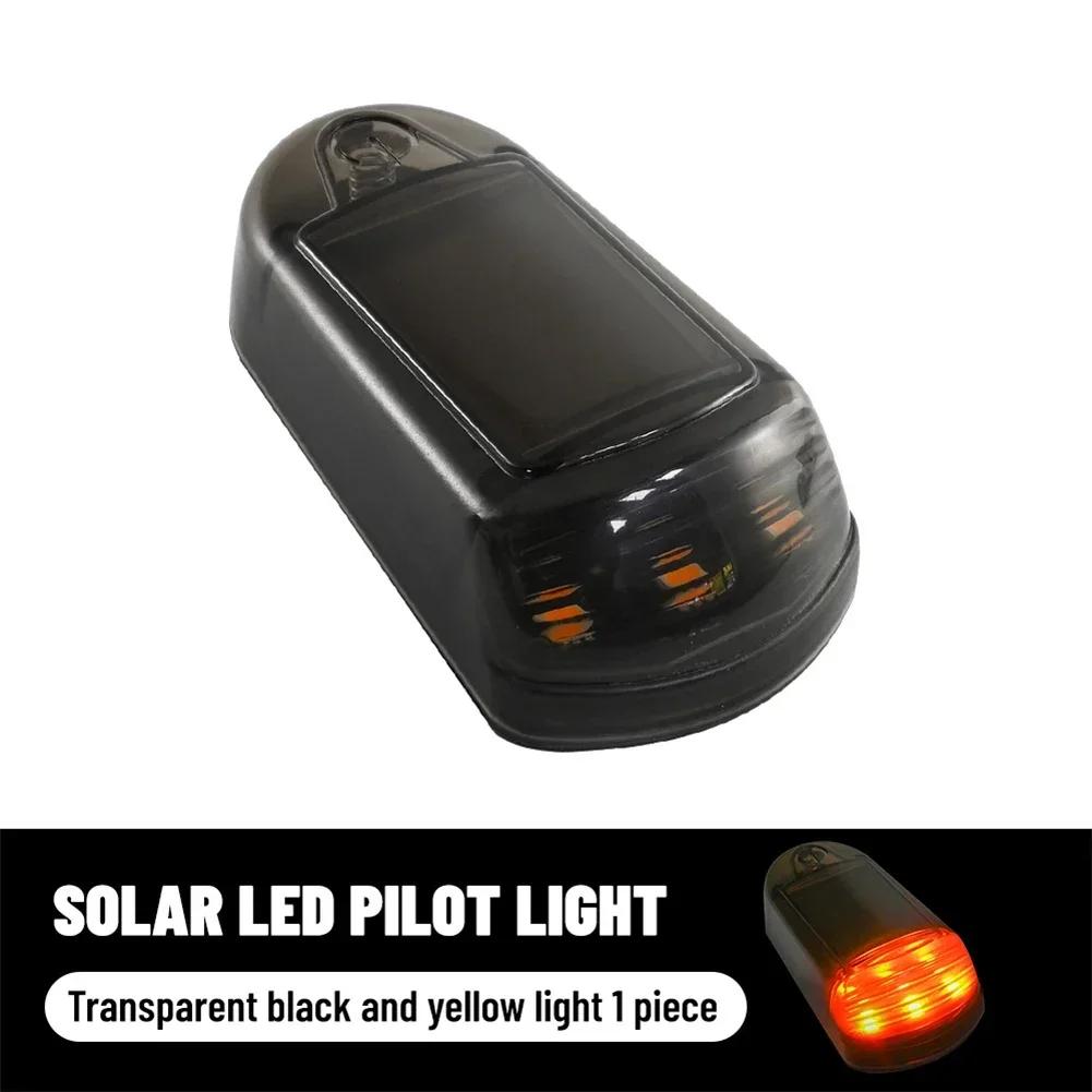 New 12V LED Solar Roof Mouse Light Punch-Free 7-Color App Control Wireless Cab LED Light For Trucks Modification Warning Light