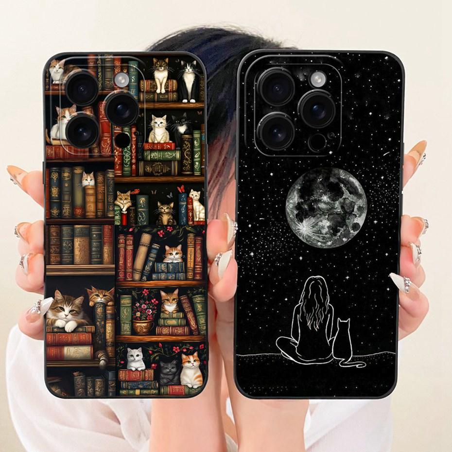 New Fashion Phone Case For iPhone 16 Pro Max iPhone16 16Pro Soft Silicone Cases For iPhone 16ProMax Shockproof Covers Bumpers