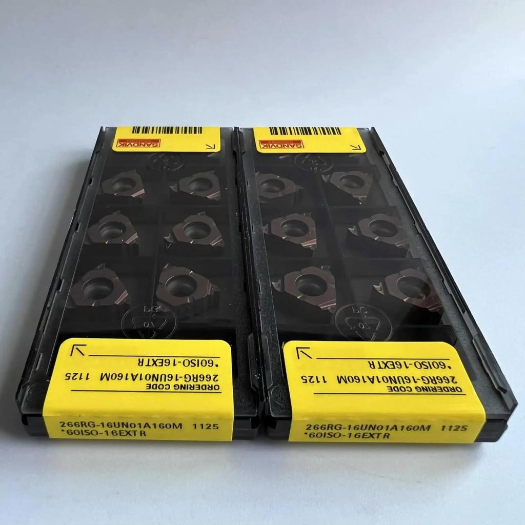 Original Sandvik / 266RG-16UN01A160M 1125 /Carbide CNC Blade 10 PCS