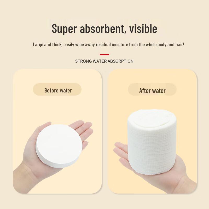 Spring Bear Compressed Travel Towels