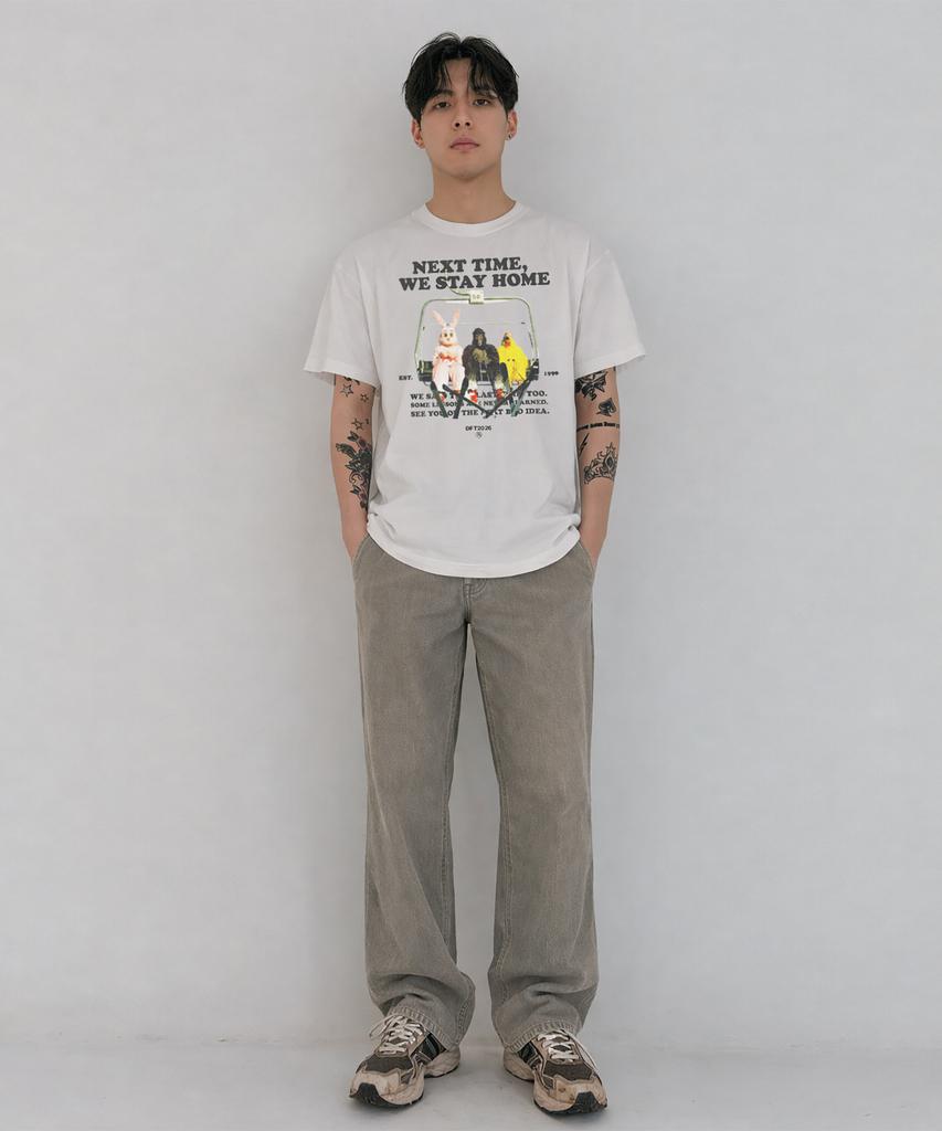 DRIFTOUT Wistay Home Short Sleeve T-Shirt (3 Colors)