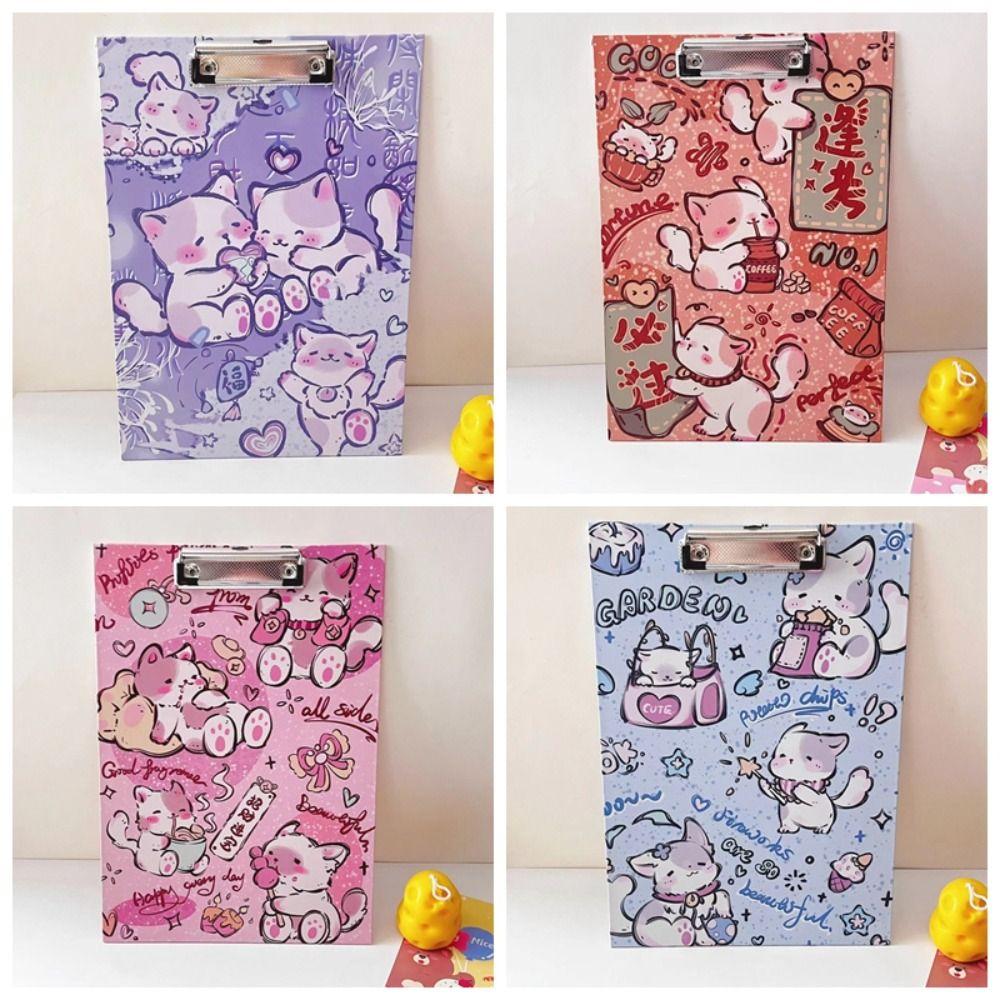 Durable A4 Folder Board Simple Document Storage Clip File Storage Clipboard  School Supplies