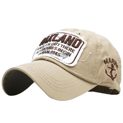 Baseball CZA440 [White Fang] Hat, Cap, Cap, Embroidered, Summer, Simple, Casual, Men's, Women's, (Khaki)