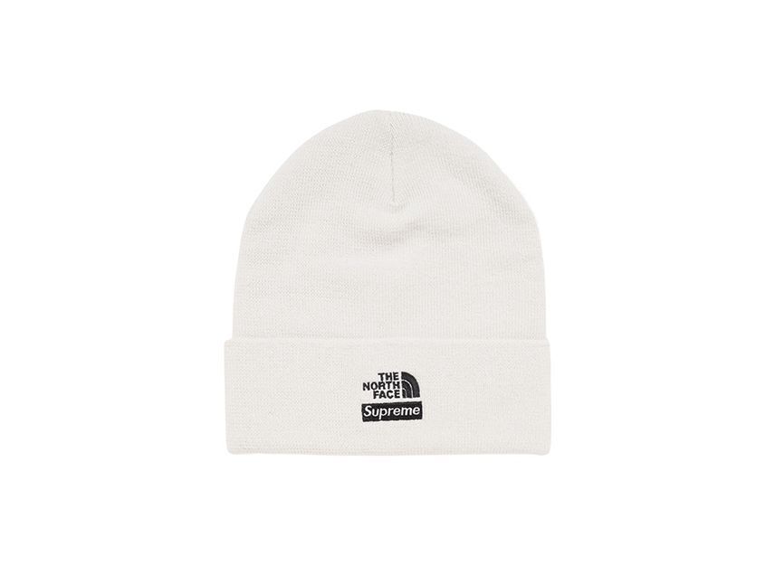 Supreme X The North Face Beanie White