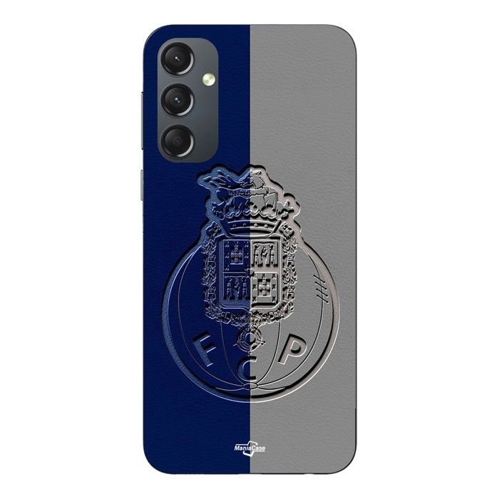 Coque Pour Samsung Galaxy S25 FE FCP Porto Fond bleu et gris Maniacase