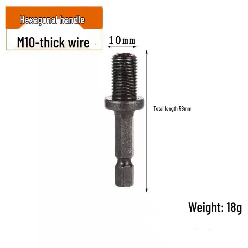Electric Drill Chuck Adapter for Pneumatic Hammer: Square, Round, Hex Handles