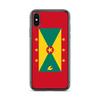 Phone Case – Grenada Flag – Compatible iPhone X – Soft Case – Resistant and Shockproof - Silicone - Pixelforma