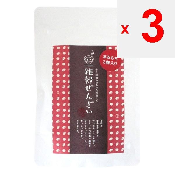 Yoshida Furusato Village Minor Grains Zenzai (with Rice Cake) 150g Wagashi