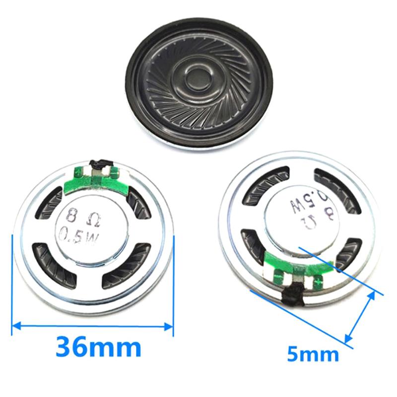 Arduino Speaker Uxcell 36mm Mini Speakers 16 Ohm Internal