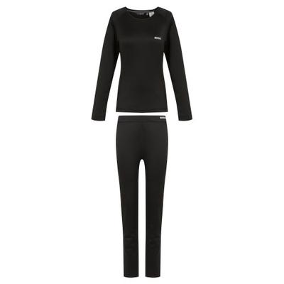 Conjunto de camada de base térmica lisa para mulheres/senhoras