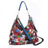 Tasche Damen Tasche Lammfell Farbe Spleißung Damen Handtasche Umhängetasche Crossbody Tasche Tragetasche