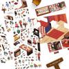 Infeel.Me 32nd Edition My Little House Scenery Sticker: Large, Fun, Creative DIY Scene Stickers