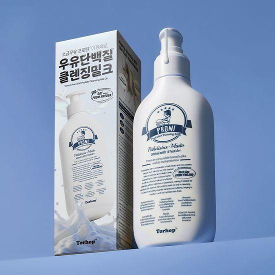 Torhop Proni Salt Milk Protein Cleansing Milk Oil 200ml (Single/Special Offer)