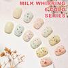 Pastel Gel Nail Polish Spring Summer Macaron Candy Starlight Fragments Soft Gel Polish Semi-permanent Varnish