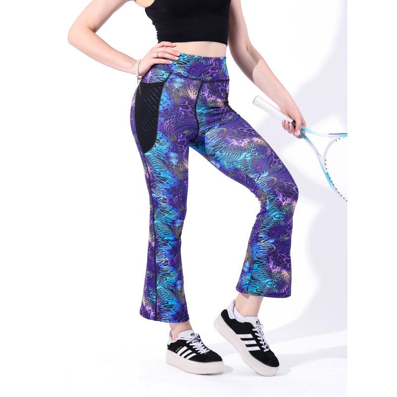 Women's High-Waisted Wide-Leg Yoga Pants XY452