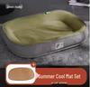 Four Seasons Thickened Dog Cushion: Warm, Removable, Washable Pet Nest & Sleeping Mat for Large Dogs.
