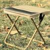 Strong Load-bearing Sports Folding Chair Sturdy Pencil Case Stool Folding Backpack Stool  Outdoor