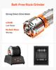VEVOR Rock Tumbler Kit, Rock Polishing Kit, 4 Speed Settings 9-Day Polishing Timer Stone Polishing Kit