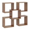 Wall Hanging Shelf, Bookcase - Marta Sonoma Oak