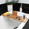 Bathtub Tray, Organizer Tray Retractable, Bathroom Gadgets, Practical, Bath Tub Phone Holder