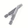 12Pcs/Set with Hole Electric Screw Driver Bit Set 50mm Torx Bits New Torx Screwdriver Bit