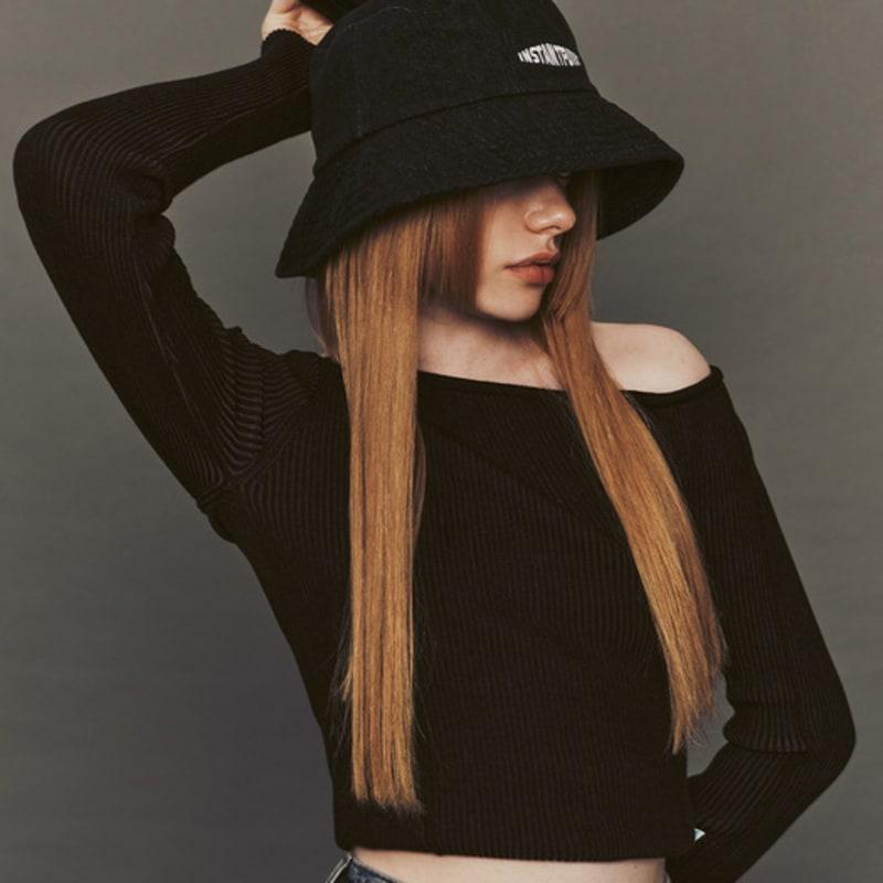 

Джинсовая панама INSTANTFUNK BLACK_Free