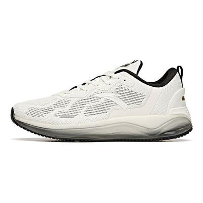 Comfortable Casual Shock Absorbing Non-Slip Wear-Resistant Breathable Low-Top Running Shoes Men Sneaker White Black 112045501-5