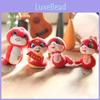 Plush Keychain Snake Pp Cotton Lucky Stuffed Doll New Year Gift Decor Home
