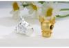 Sterling Silver 999 Cartoon Cinnamoroll and Kuromi Beaded Rope DIY Cute Loose Beads Accessories