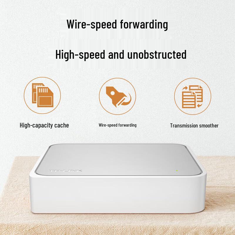 TP-LINK TL-SG1005+ 5-Port Gigabit Ethernet Switch