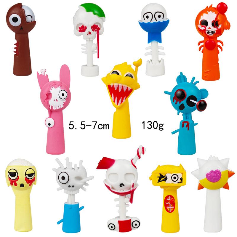 

Набір з 12 шт. Кумедні фігурки Спрункі Модель 6-8 см ПВХ Гра Спрункі Аніме Фігурки Дії та Іграшки Мультфільм Дитячі Подарунки на День Народження Іграшки