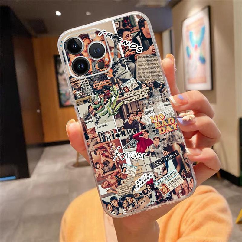 Friends Tv Show Phone Case For Iphone 17 Pro Max Air 16 15 14 13 Pro Max 15 16 Pro 15Plus Shell