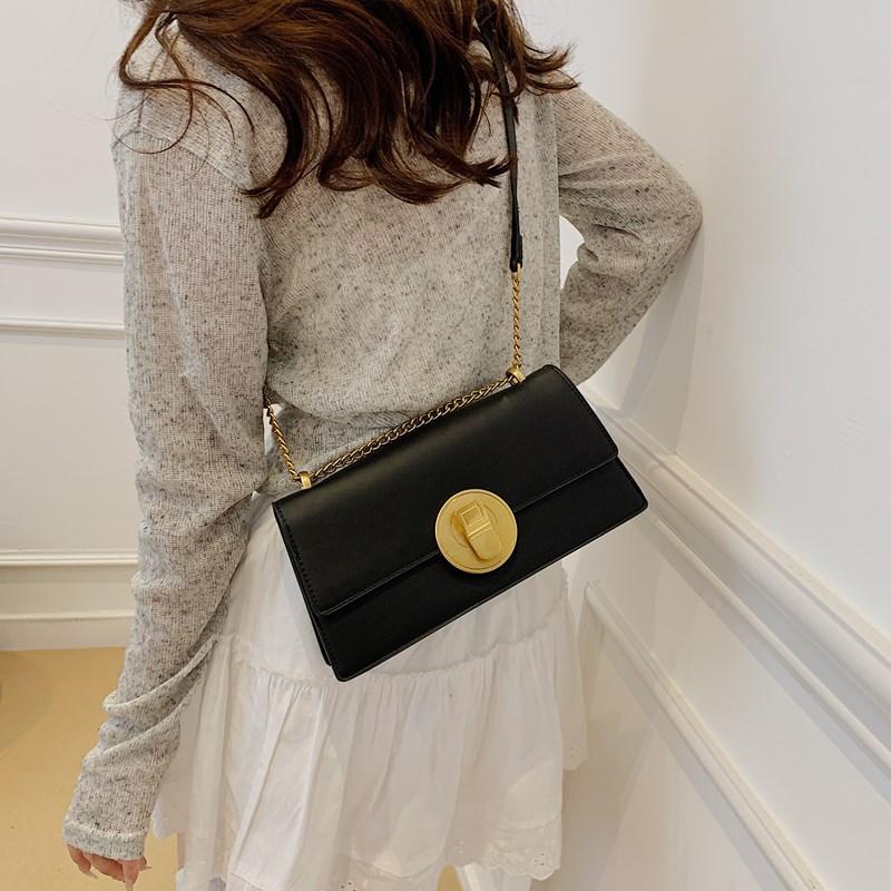 Summer new fashion high-end chain small square bag versatile single shoulder messenger women's bag