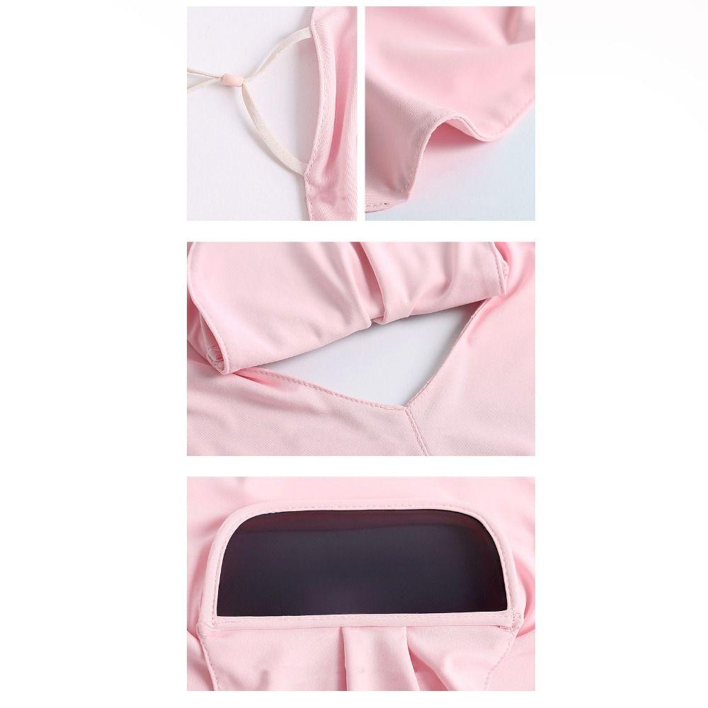 Sunscreen Face Scarf Ice Silk Mask Summer Face Gini Mask Elastic Face Cover  Fishing