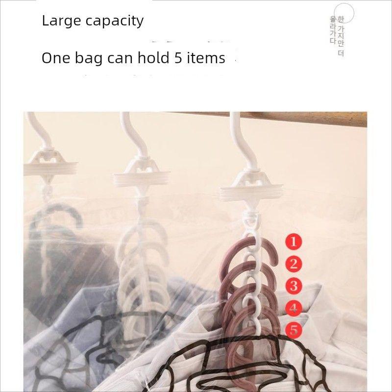 Hanging Vacuum Compression Bags for Home Use, Vacuum Storage Bags for down Jackets and Clothing