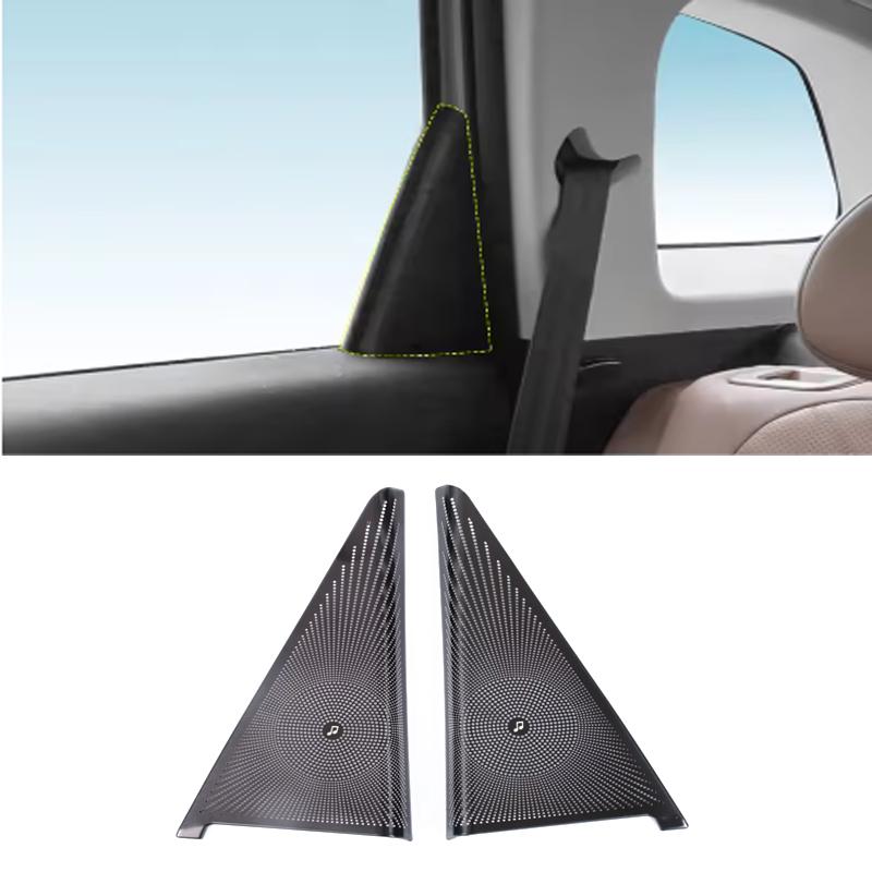 Abaiwai For Chery Tiggo 9 2025 Car Door Audio Speaker Cover A/c Pillar Tweeter Seat Horn Rear Panel Loudspeaker Stickers