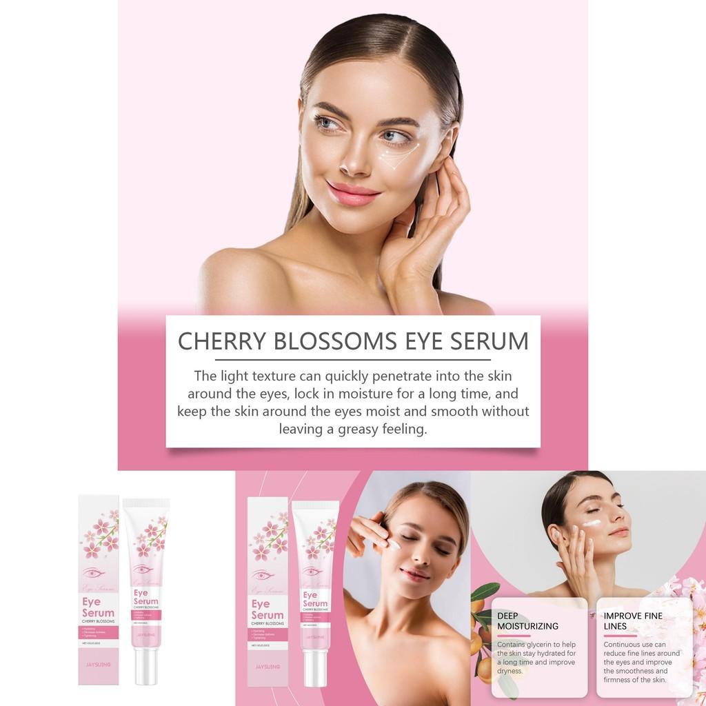 Jaysuing Sakura Hydrating Eye Cream For Firming Brightening Moisturizing Under Eye Area