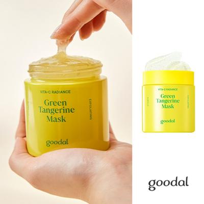 Goodal Grüne Mandarine Vita C Abwaschmaske, KOSTENLOS, 1 Stück, 1 Stück