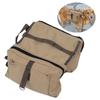 Soft Canvas Dog Hiking Pack Breathable Mesh Dog Camping Pannier Pet Self Carry Bag  Daily Walking