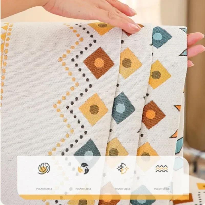 Jacquard Chenille Sofabezug für Wohnzimmer Ganzjahres-Universal Rutschfest Langlebig Staubdicht Kratzfest Couchkissen