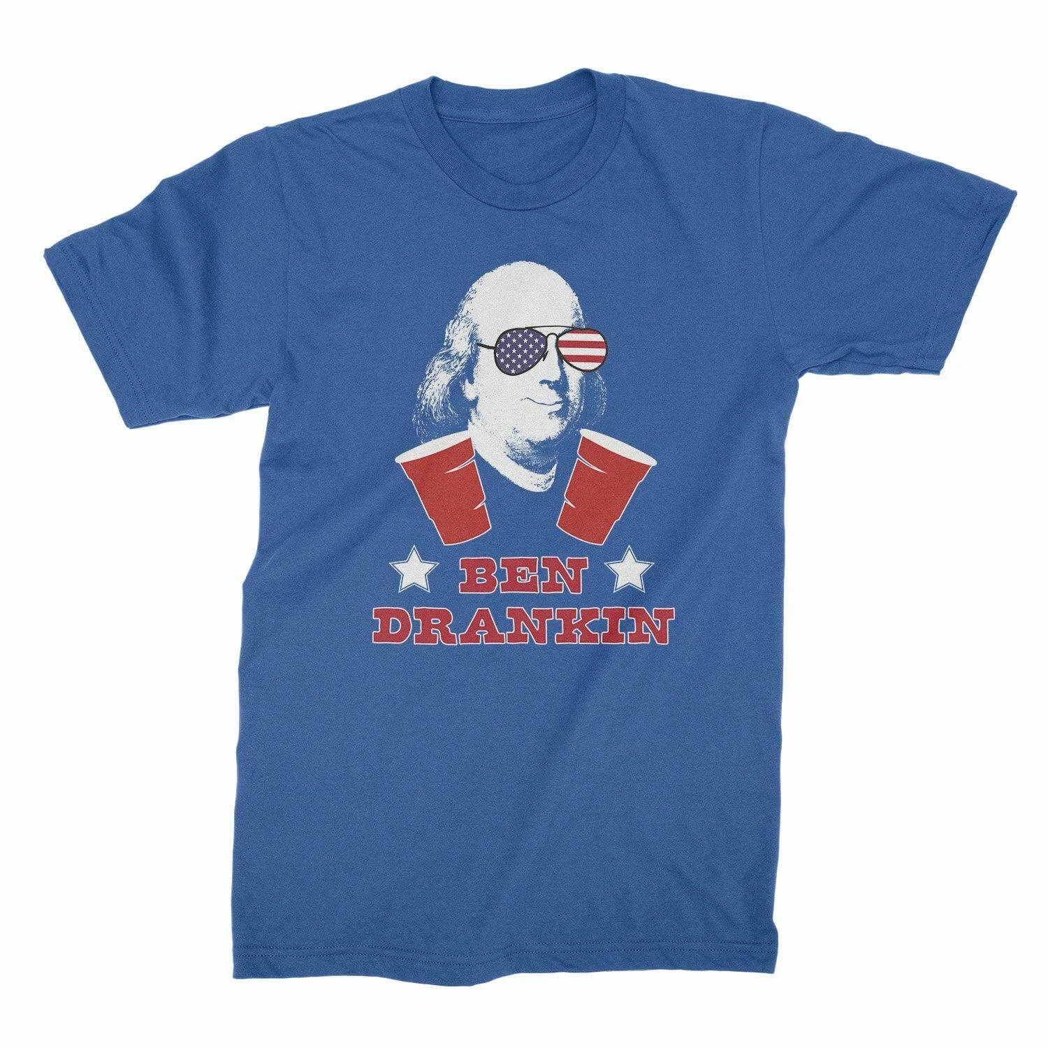 Ben Drankin T Shirt Ben Drinkin Shirt Ben Franklin Beer Quote TShirt 4XL