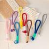 Multicolor Knot Mobile Phone Lanyard Creative Short Braided Lanyard Mobile Phone Case Key Ring Can Be Detachable To Preve